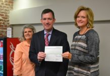CCCDC presents 7 checks to local organizations, schools