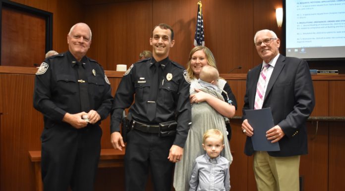 Cullman Police Department promotes Trey Higginbotham to sergeant