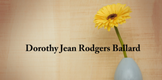 Obituary: Dorothy Jean Rodgers Ballard
