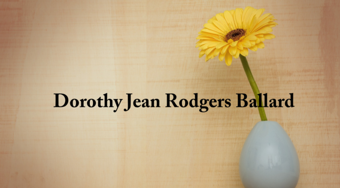 Obituary: Dorothy Jean Rodgers Ballard