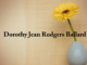 Obituary: Dorothy Jean Rodgers Ballard
