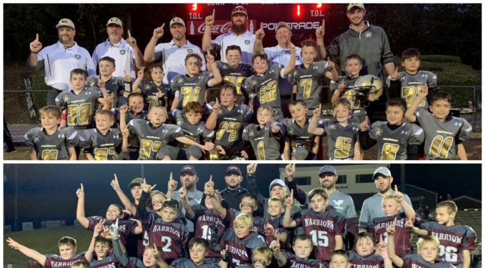 CULLMAN COUNTY YOUTH FOOTBALL PLAYOFFS: Cyclones win Fireplug, Pee-Wee titles; Warriors capture Wee-Wee championship