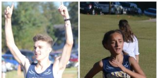 PREP CROSS COUNTRY: Guthery, Kerber lead Saints, Lady Saints to wins at Hay of a Run in Fairview