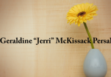 Obituary: Geraldine “Jerri” McKissack Persall