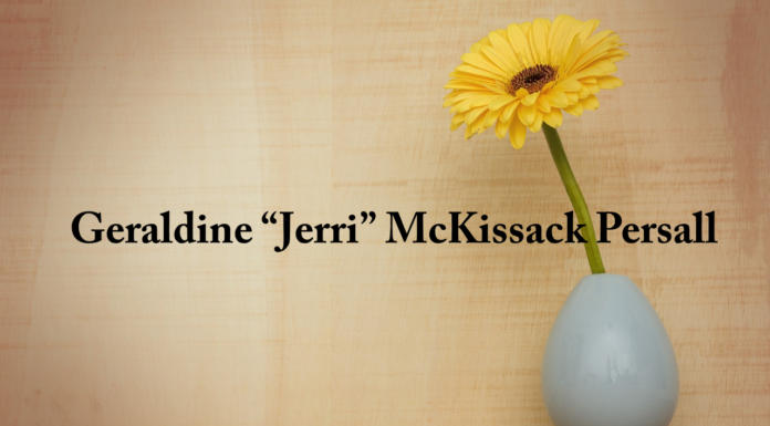 Obituary: Geraldine “Jerri” McKissack Persall