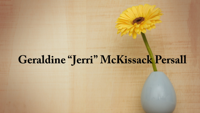 Geraldine “Jerri” McKissack Persall