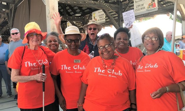 Seniors beat the heat at Oktoberfest Senior Day