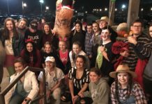 Therapeutic Rec members enjoy Halloween at Stone Bridge