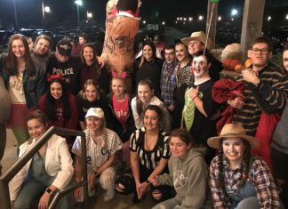 Therapeutic Rec members enjoy Halloween at Stone Bridge