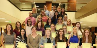 Wallace State inducts new Phi Theta Kappa student members during fall ceremony