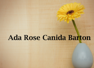 Obituary: Ada Rose Canida Barton