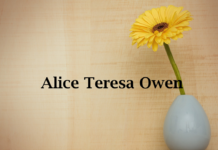 Obituary: Alice Teresa Owen