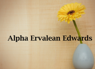 Obituary: Alpha Ervalean Edwards