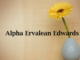Obituary: Alpha Ervalean Edwards