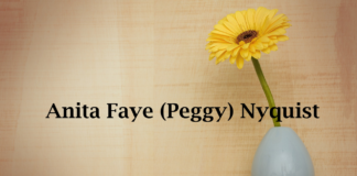 Obituary: Anita Faye (Peggy) Nyquist