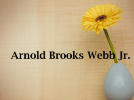 Obituary: Arnold Brooks Webb Jr.