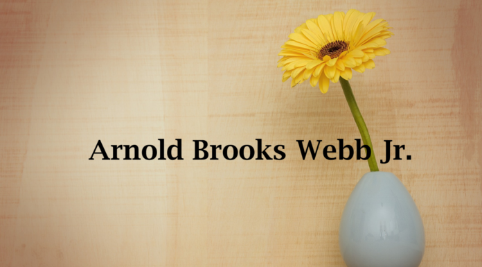 Obituary: Arnold Brooks Webb Jr.