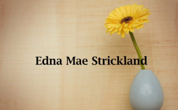 Obituary: Edna Mae Strickland