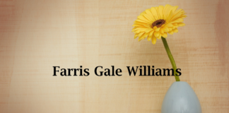 Obituary: Farris Gale Williams