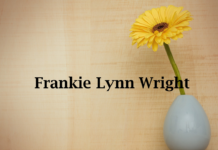 Obituary: Frankie Lynn Wright