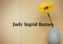 Obituary: Judy Ingrid Barnes