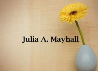 Obituary: Julia A. Mayhall