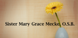 Obituary: Sister Mary Grace Mecke, O.S.B.