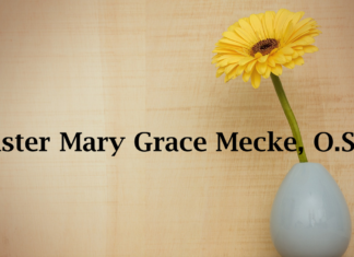 Obituary: Sister Mary Grace Mecke, O.S.B.