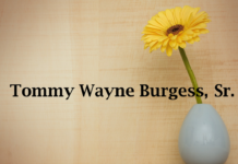 Obituary: Tommy Wayne Burgess, Sr.