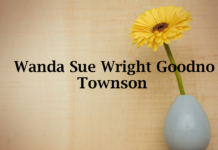 Obituary: Wanda Sue Wright Goodno Townson