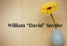 Obituary: William “David” Snyder