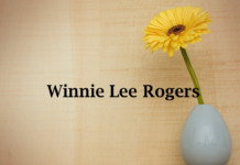 Obituary: Winnie Lee Rogers