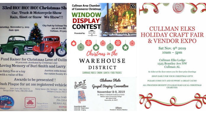 Community Happenings: Nov. 7-9