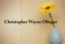 Obituary: Christopher Wayne Olinger