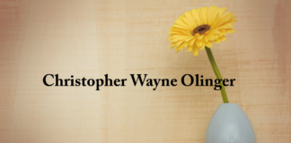 Obituary: Christopher Wayne Olinger