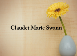 Obituary: Claudet Marie Swann