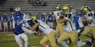 PREP FOOTBALL PLAYOFFS: Bearcats shut out Mae Jemison 20-0 to advance to round 2