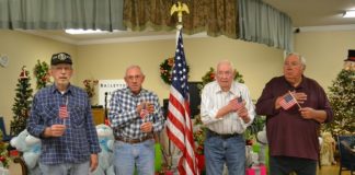 Baileyton Senior Center honors local veterans