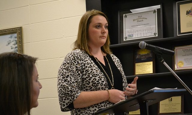 CHS presents data from Bearcat Enrichment plan to school board