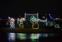 Catch the Christmas spirit at Sportsman Lake Park
