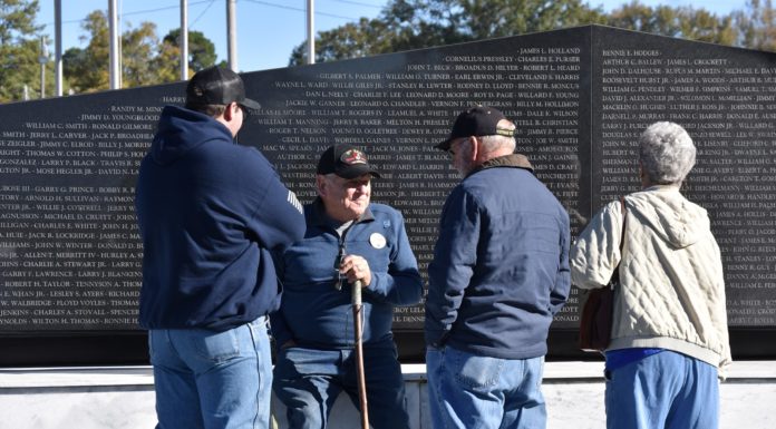 Conditions take toll, but Cullman County Veterans Day Celebration still draws crowd