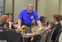 Turning the tables: Farm-City Committee feeds area school Child Nutrition Program workers