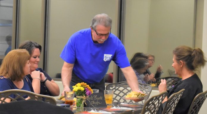 Turning the tables: Farm-City Committee feeds area school Child Nutrition Program workers