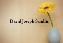 Obituary: David Joseph Sandlin