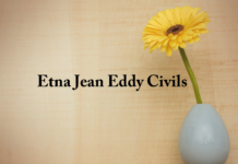 Obituary: Etna Jean Eddy Civils