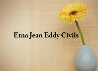 Obituary: Etna Jean Eddy Civils