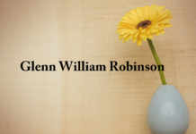 Obituary: Glenn William Robinson
