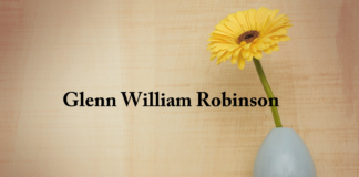Obituary: Glenn William Robinson