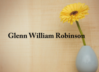 Obituary: Glenn William Robinson