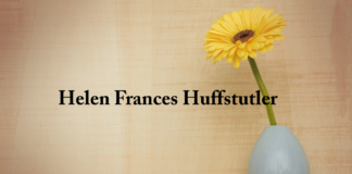 Obituary: Helen Frances Huffstutler